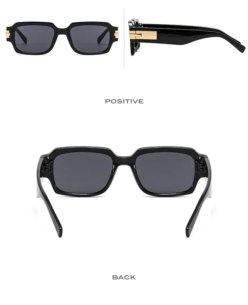 New   Street Photograph Personalized Sunglasses Artistic Retro Small Frame Men's And Women's Modern Sunglasses 9519 display picture 7