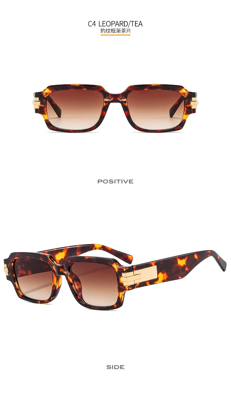 New   Street Photograph Personalized Sunglasses Artistic Retro Small Frame Men's And Women's Modern Sunglasses 9519 display picture 10