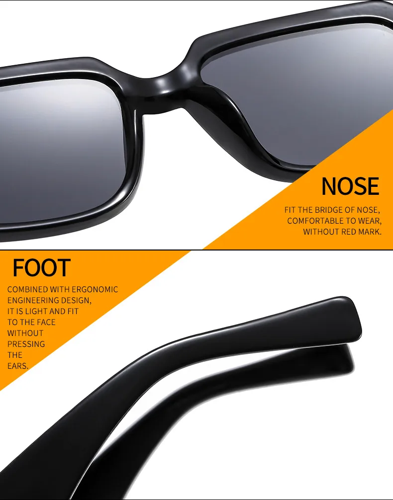 New   Street Photograph Personalized Sunglasses Artistic Retro Small Frame Men's And Women's Modern Sunglasses 9519 display picture 15