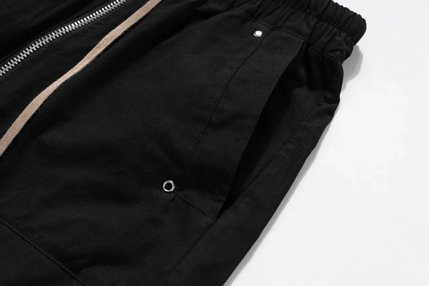 Jiayiku Fashion Brand Chic American Street RO Style Wide Leg Overalls Men's New Multi-pocket Design Loose Flared Pants display picture 8