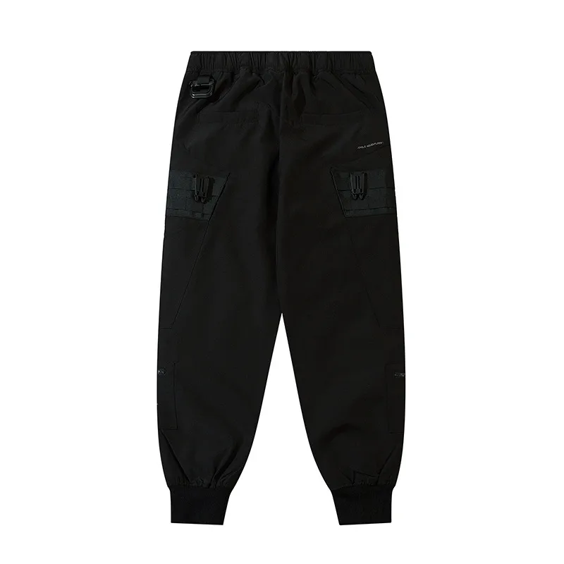 Jiayiku Men's Clothing Chinese Fashion Functional Style Overalls Dark Series Concealer Tactical Multi-pocket Ankle-tied Casual Pants display picture 17
