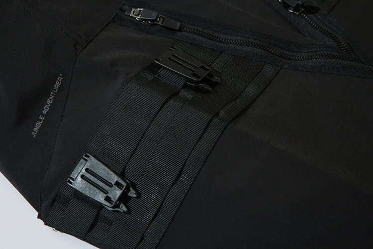 Jiayiku Men's Clothing Chinese Fashion Functional Style Overalls Dark Series Concealer Tactical Multi-pocket Ankle-tied Casual Pants display picture 21
