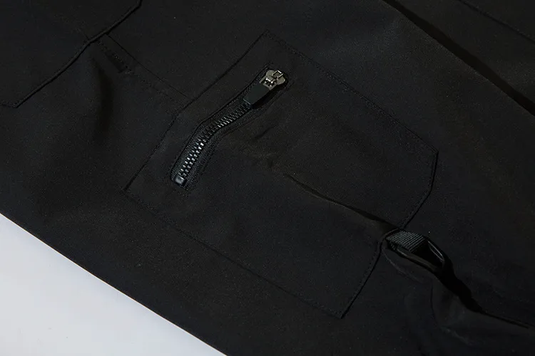 Jiayiku Men's Clothing Chinese Fashion Functional Style Overalls Dark Series Concealer Tactical Multi-pocket Ankle-tied Casual Pants display picture 22