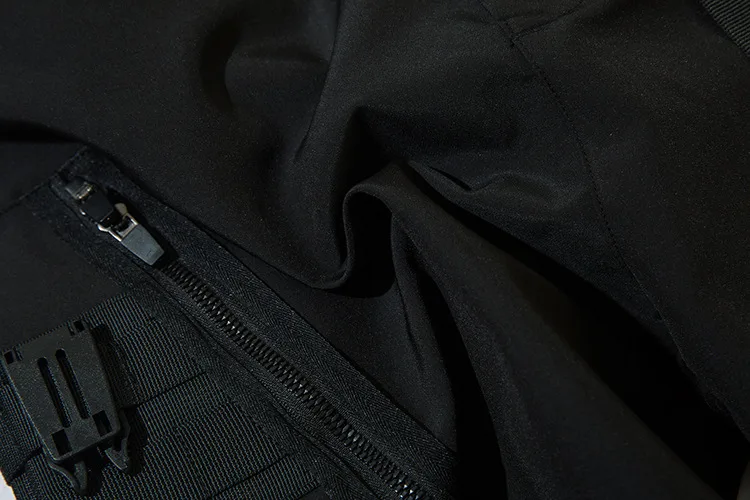 Jiayiku Men's Clothing Chinese Fashion Functional Style Overalls Dark Series Concealer Tactical Multi-pocket Ankle-tied Casual Pants display picture 25