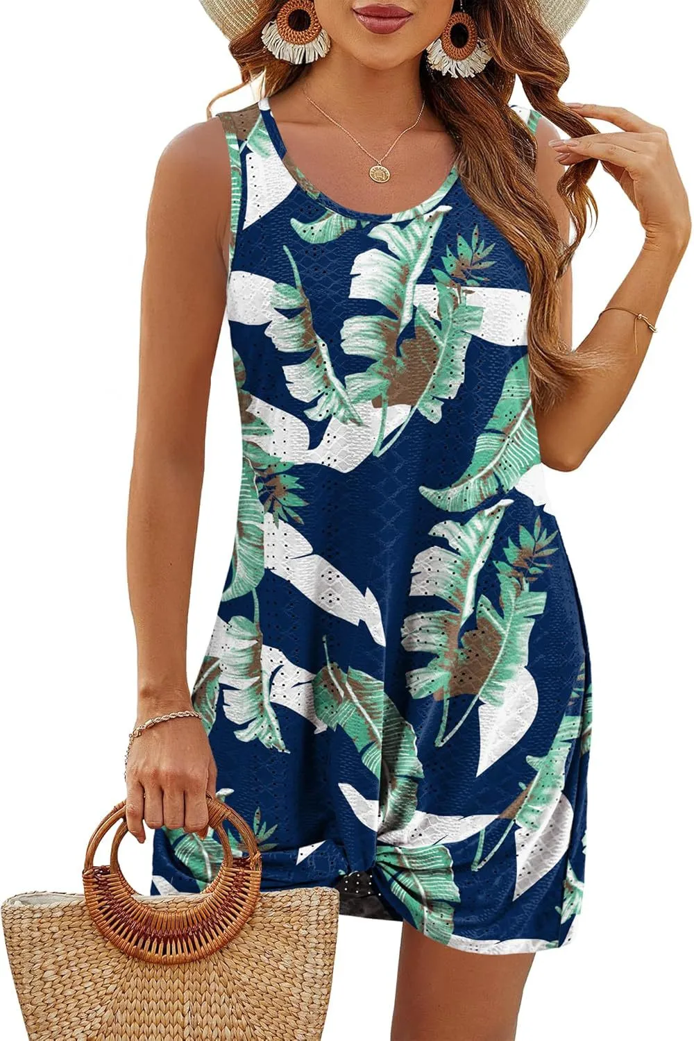 Women's Clothing  Summer New Hollow Beach Vacation Clothing Kink Dress In Stock display picture 3