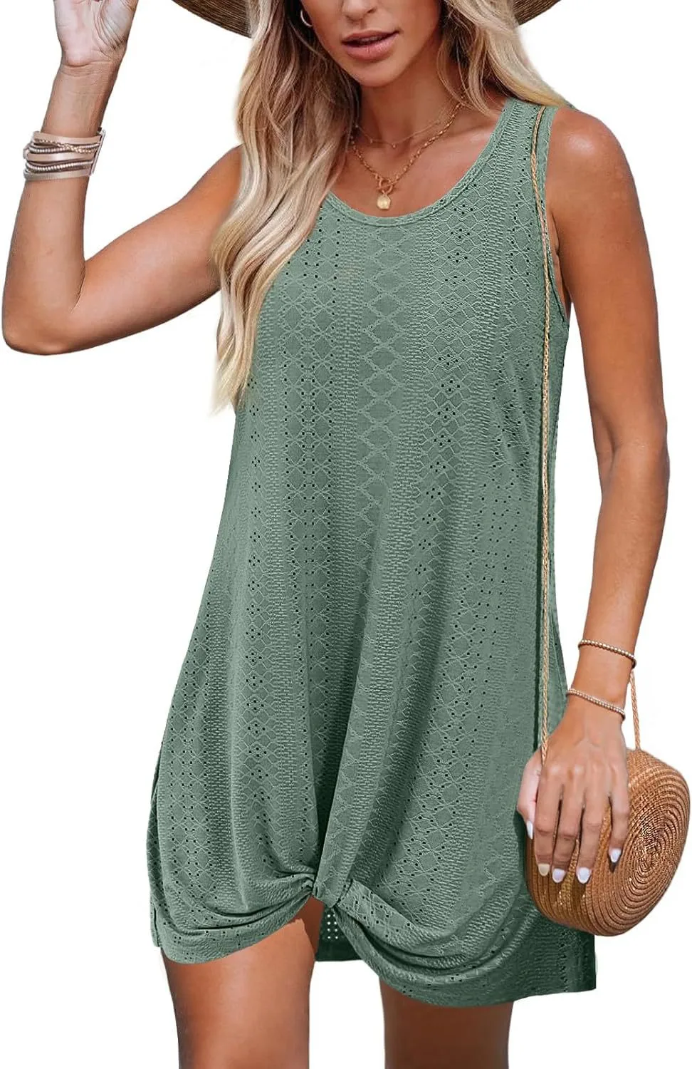 Women's Clothing  Summer New Hollow Beach Vacation Clothing Kink Dress In Stock display picture 12
