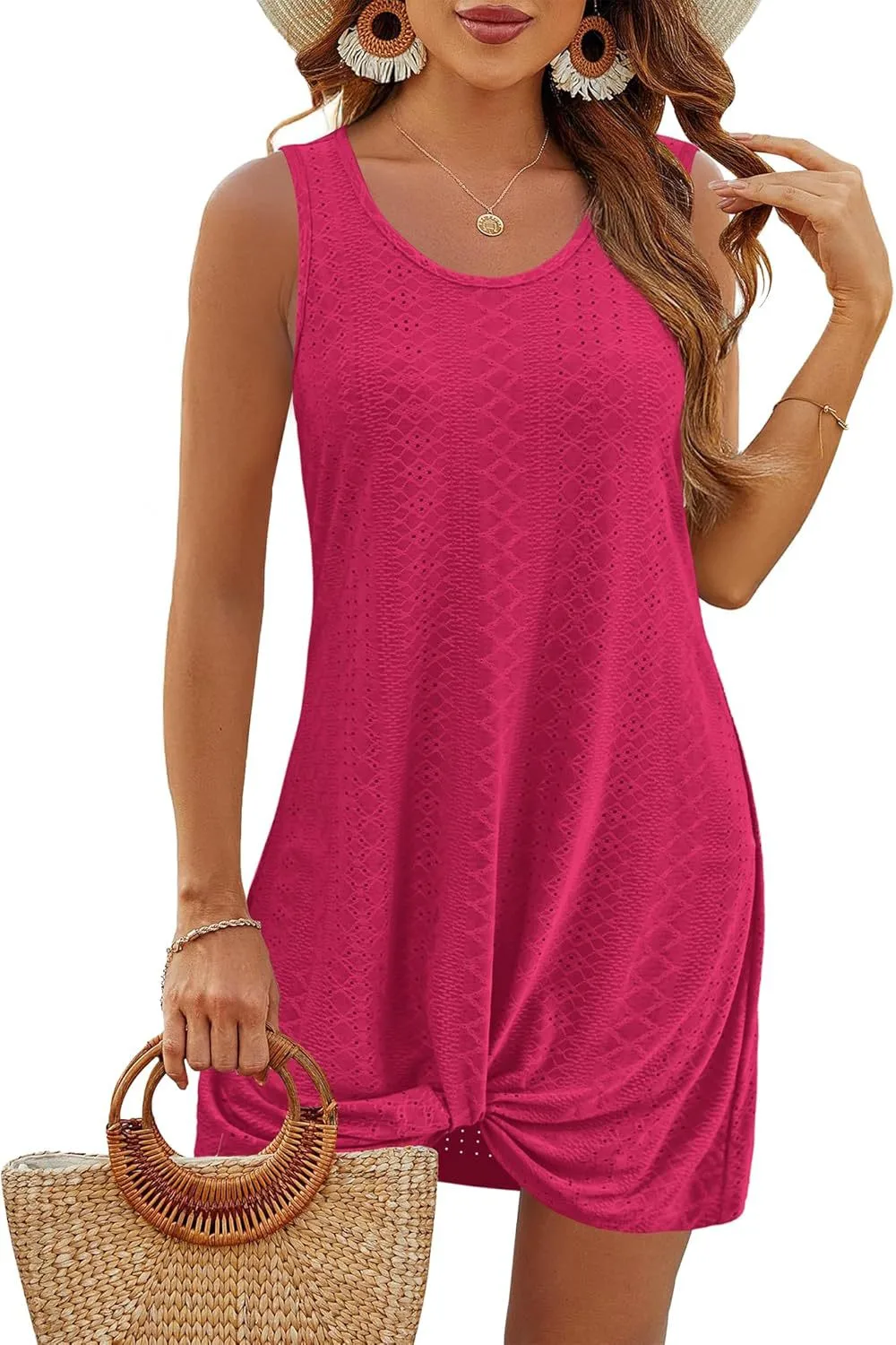 Women's Clothing  Summer New Hollow Beach Vacation Clothing Kink Dress In Stock display picture 18