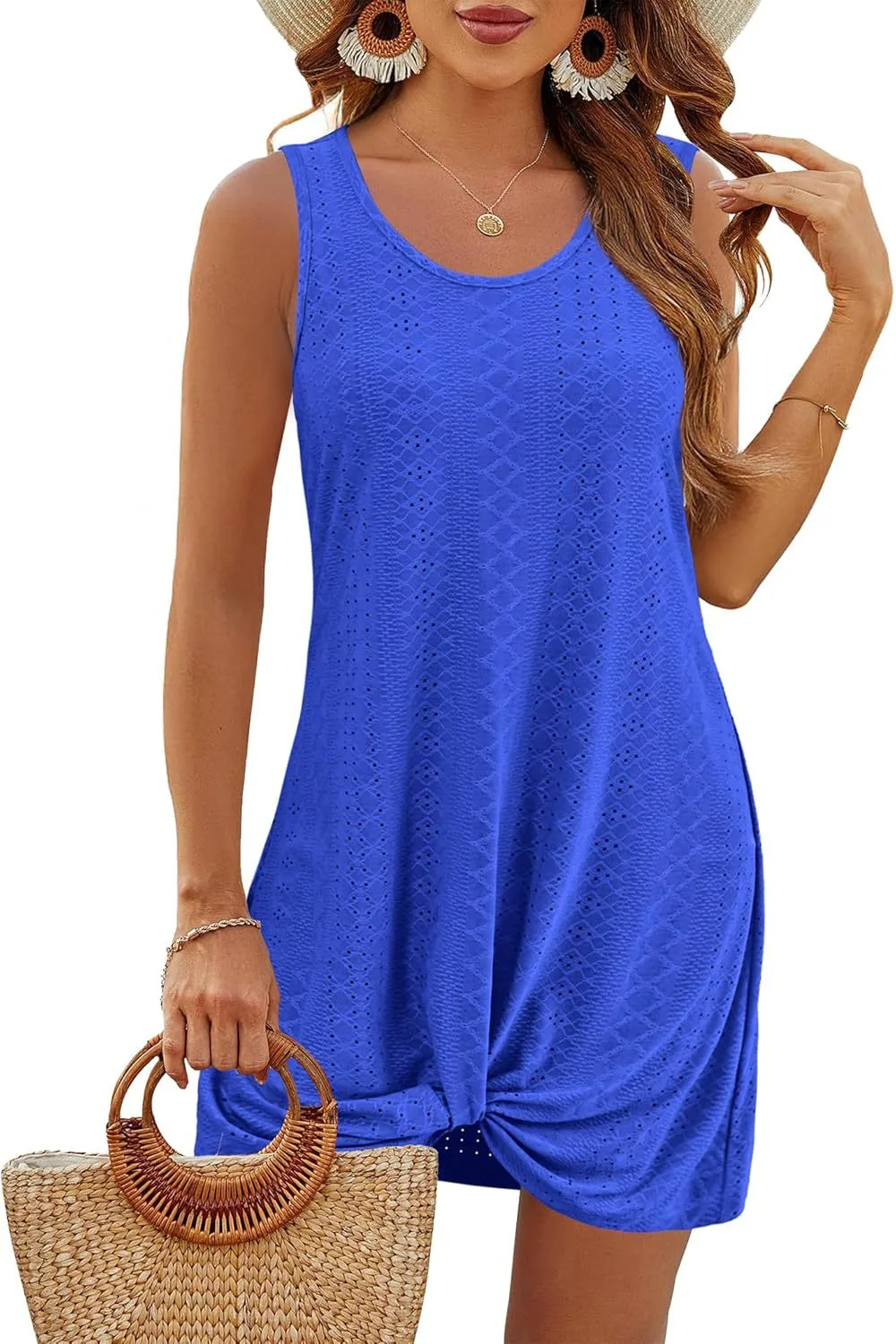 Women's Clothing  Summer New Hollow Beach Vacation Clothing Kink Dress In Stock display picture 33