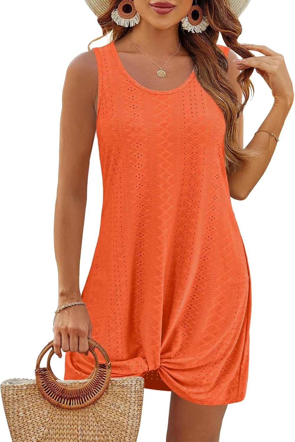 Women's Clothing  Summer New Hollow Beach Vacation Clothing Kink Dress In Stock display picture 38