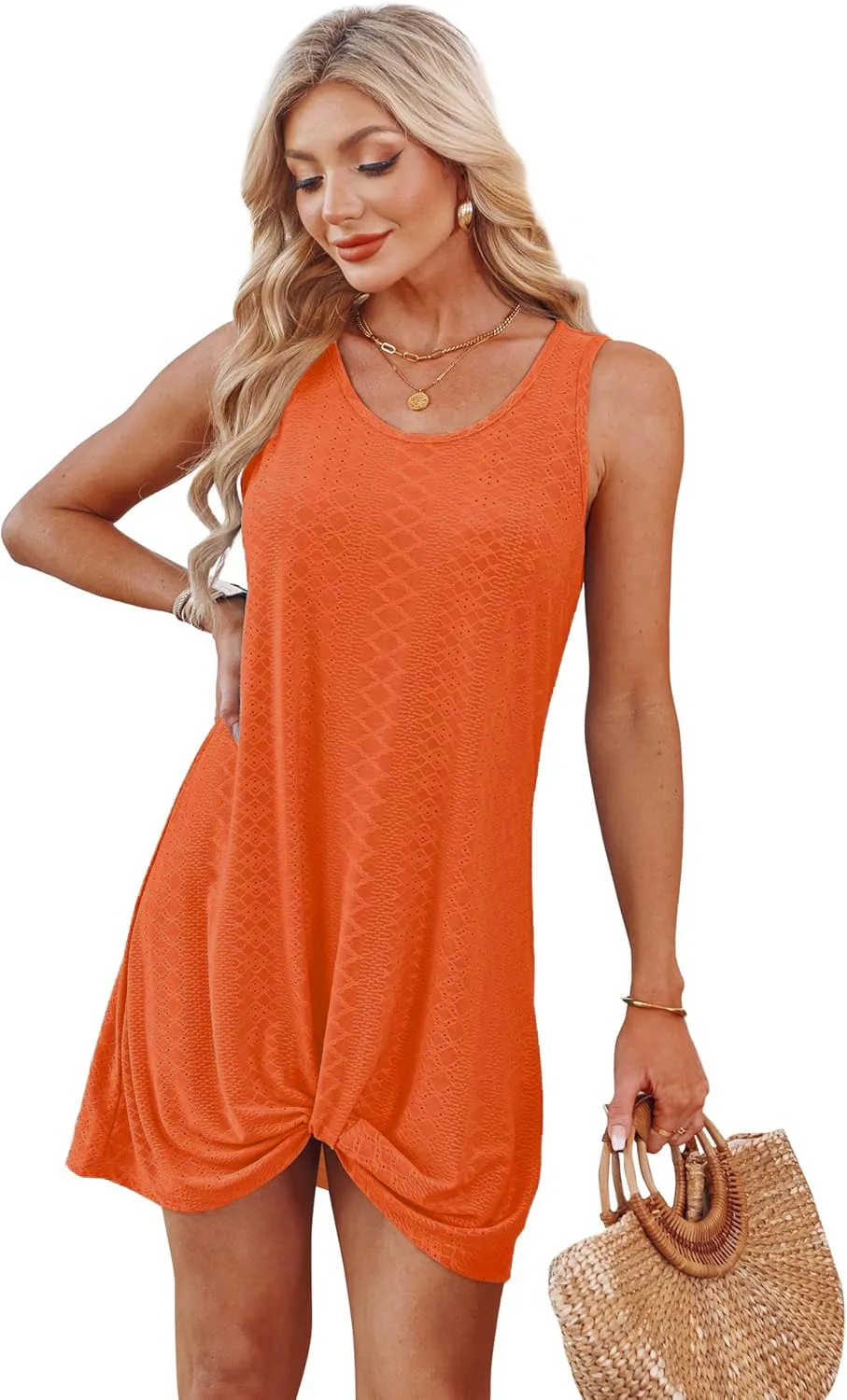 Women's Clothing  Summer New Hollow Beach Vacation Clothing Kink Dress In Stock display picture 40
