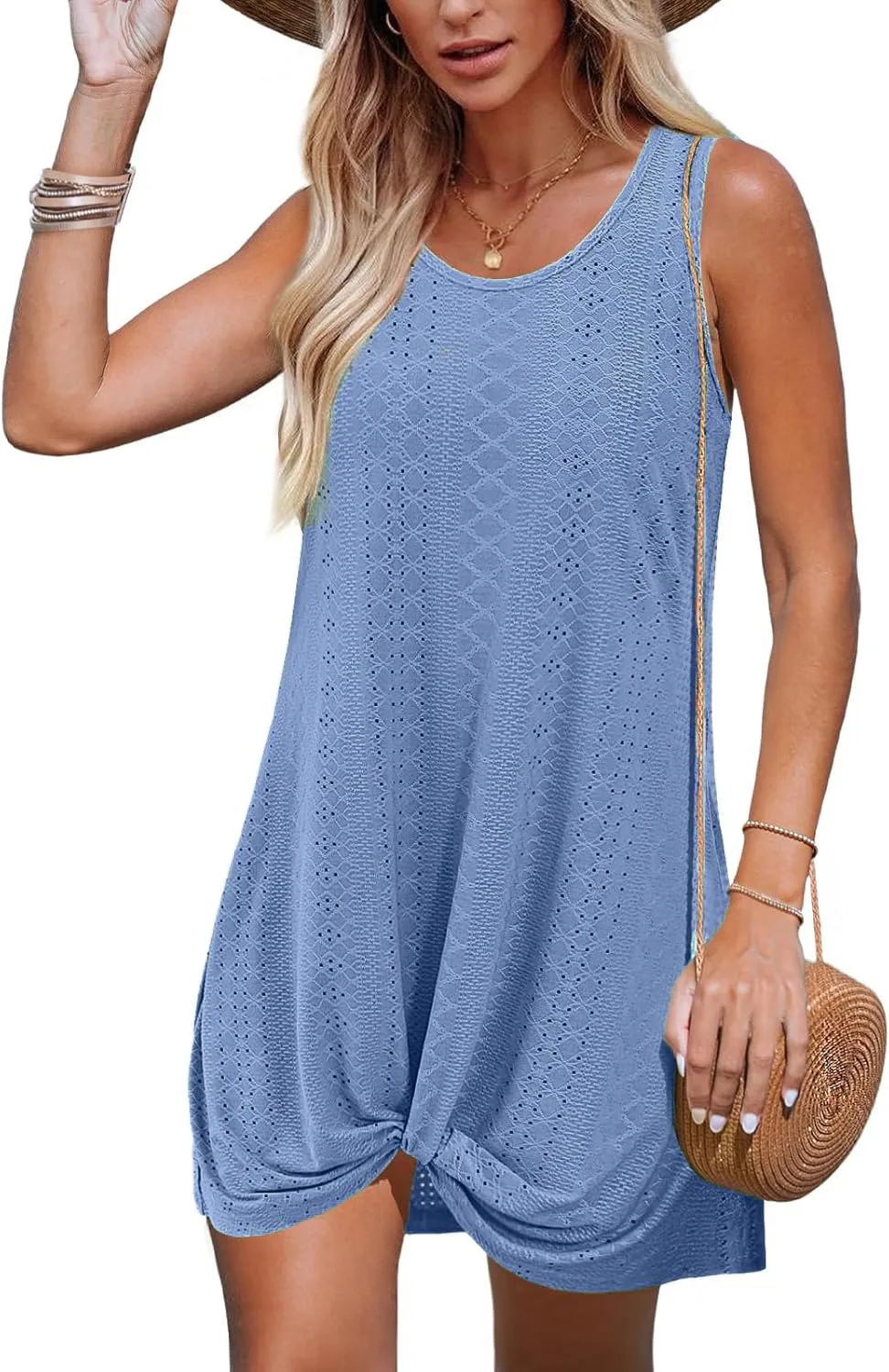Women's Clothing  Summer New Hollow Beach Vacation Clothing Kink Dress In Stock display picture 42