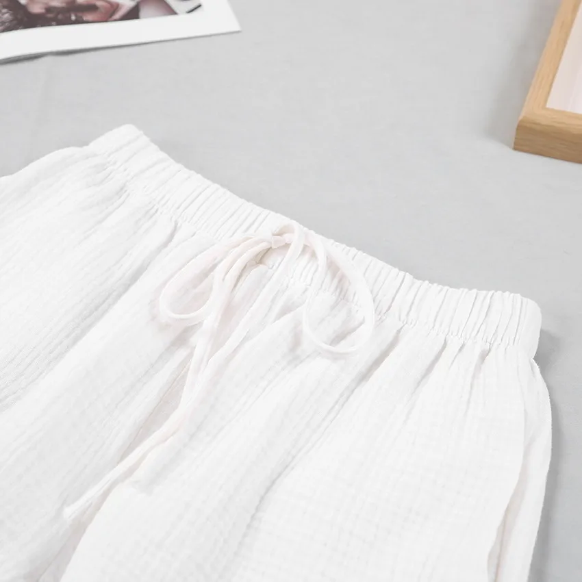 Women's Cotton Pajamas Europe And The United States,  Europe And The United States Pajamas Cotton Summer, Women's Summer Pajamas Cotton Gauze display picture 17
