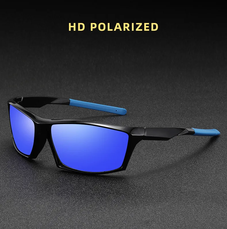 New  Outdoor Sports Polarized Sunglasses Men And Women Riding Fishing Sunglasses Night Market Anti-glare Eye Protection Glasses display picture 2