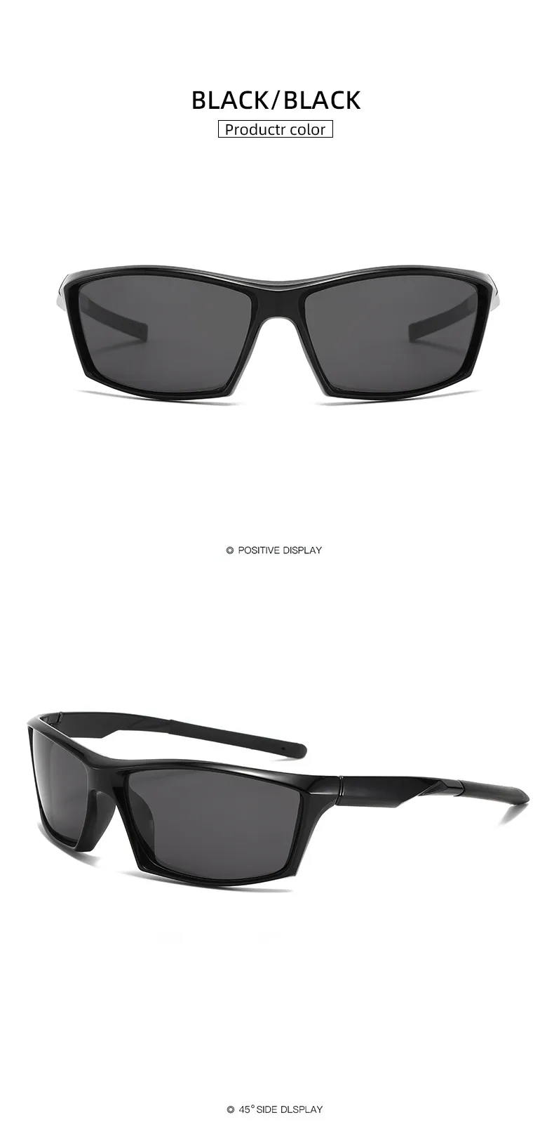 New  Outdoor Sports Polarized Sunglasses Men And Women Riding Fishing Sunglasses Night Market Anti-glare Eye Protection Glasses display picture 5