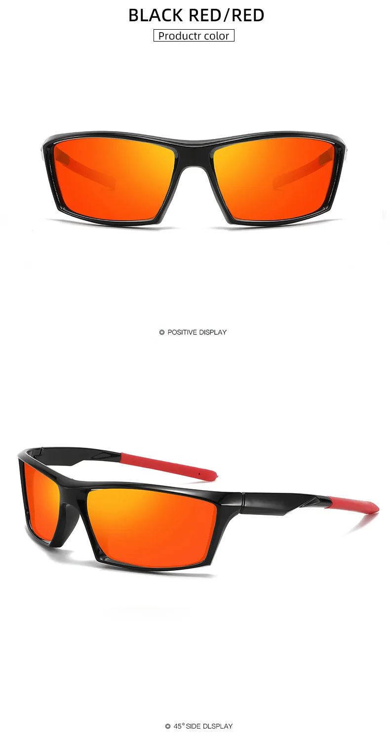 New  Outdoor Sports Polarized Sunglasses Men And Women Riding Fishing Sunglasses Night Market Anti-glare Eye Protection Glasses display picture 6