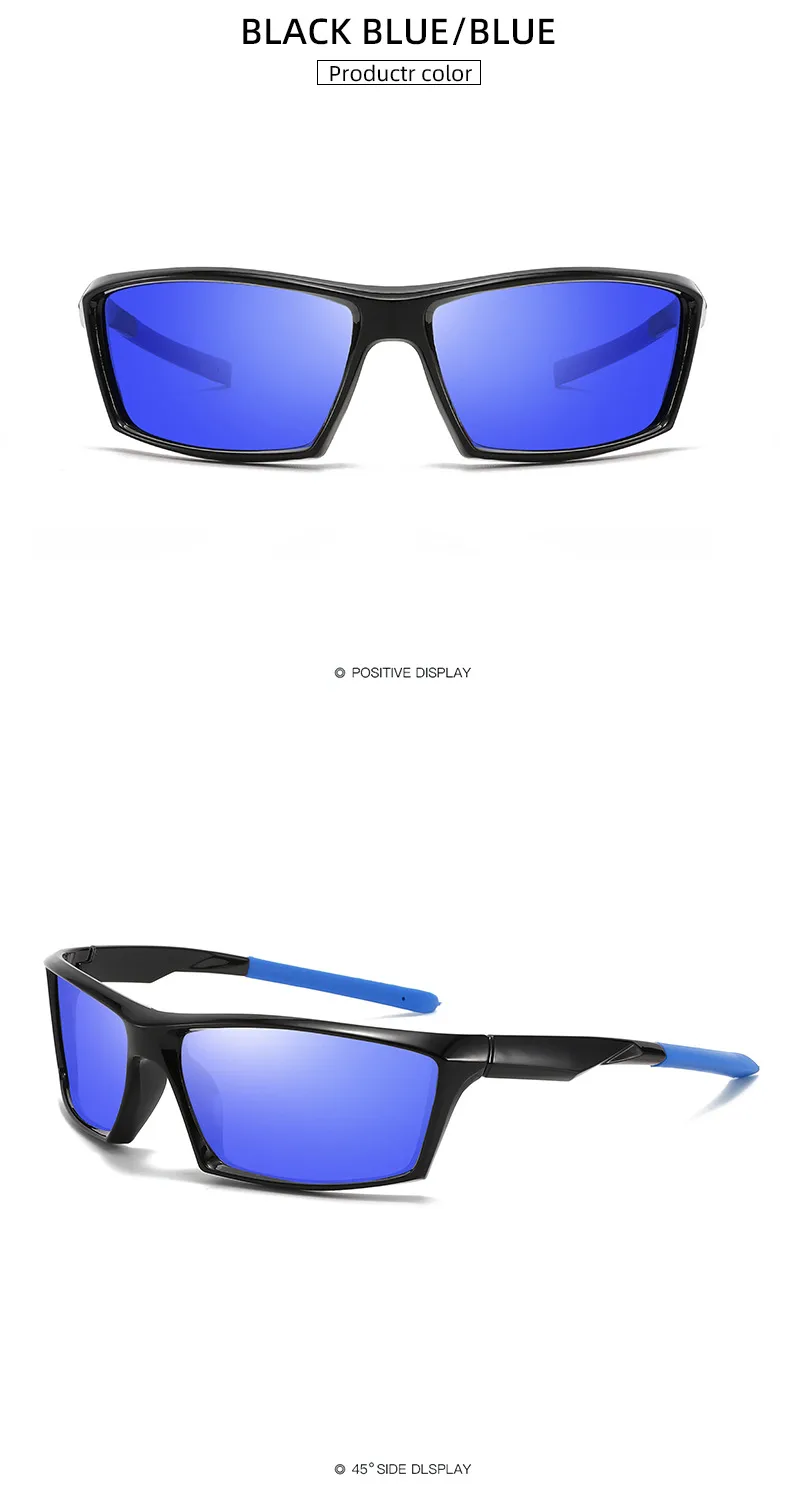 New  Outdoor Sports Polarized Sunglasses Men And Women Riding Fishing Sunglasses Night Market Anti-glare Eye Protection Glasses display picture 7