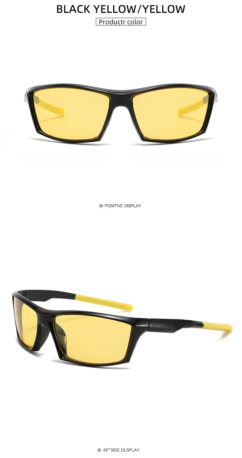 New  Outdoor Sports Polarized Sunglasses Men And Women Riding Fishing Sunglasses Night Market Anti-glare Eye Protection Glasses display picture 9