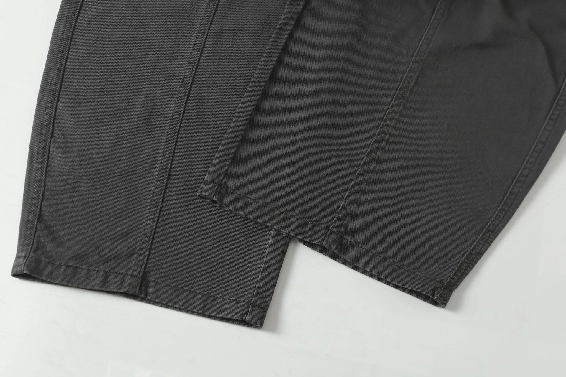 Jiayiku Men's  American Retro Washed Personalized Cleanfit Casual Pants Straight Loose Wide-Leg Pants display picture 24