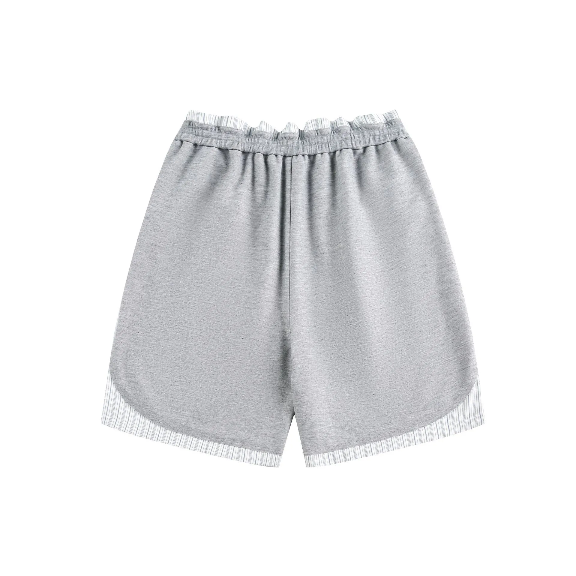Jiayiku Trendy Brand  New American Retro Trendy Brand Color Matching Suit Shorts Straight Loose Sports Pants For Men And Women display picture 10
