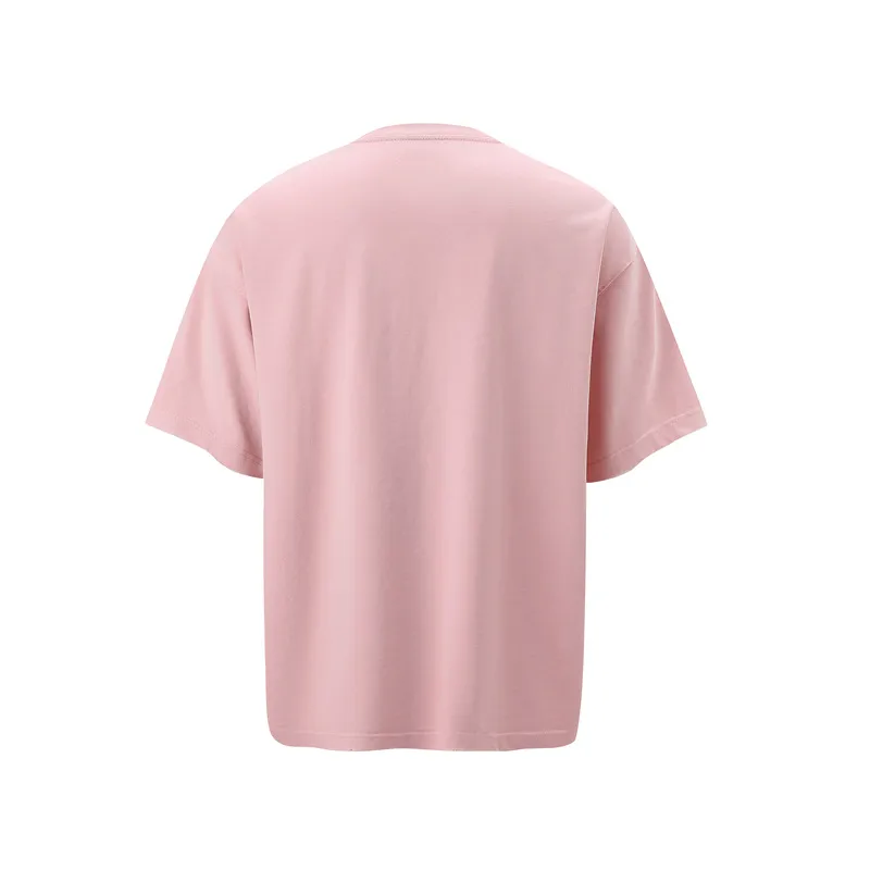 Jiayiku Men's Summer Short-Sleeved Men's American Street Hip-Hop Trendy Brand Washed Tee Bottoming Shirt Loose T-Shirt Short-Sleeved display picture 12