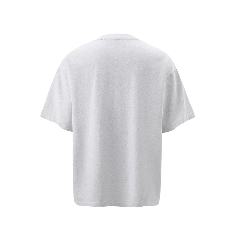 Jiayiku Men's Summer Short-Sleeved Men's American Street Hip-Hop Trendy Brand Washed Tee Bottoming Shirt Loose T-Shirt Short-Sleeved display picture 18