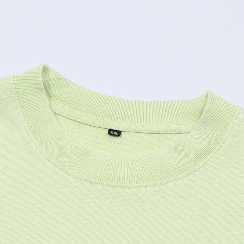 Jiayiku Men's Summer Short-Sleeved Men's American Street Hip-Hop Trendy Brand Washed Tee Bottoming Shirt Loose T-Shirt Short-Sleeved display picture 43