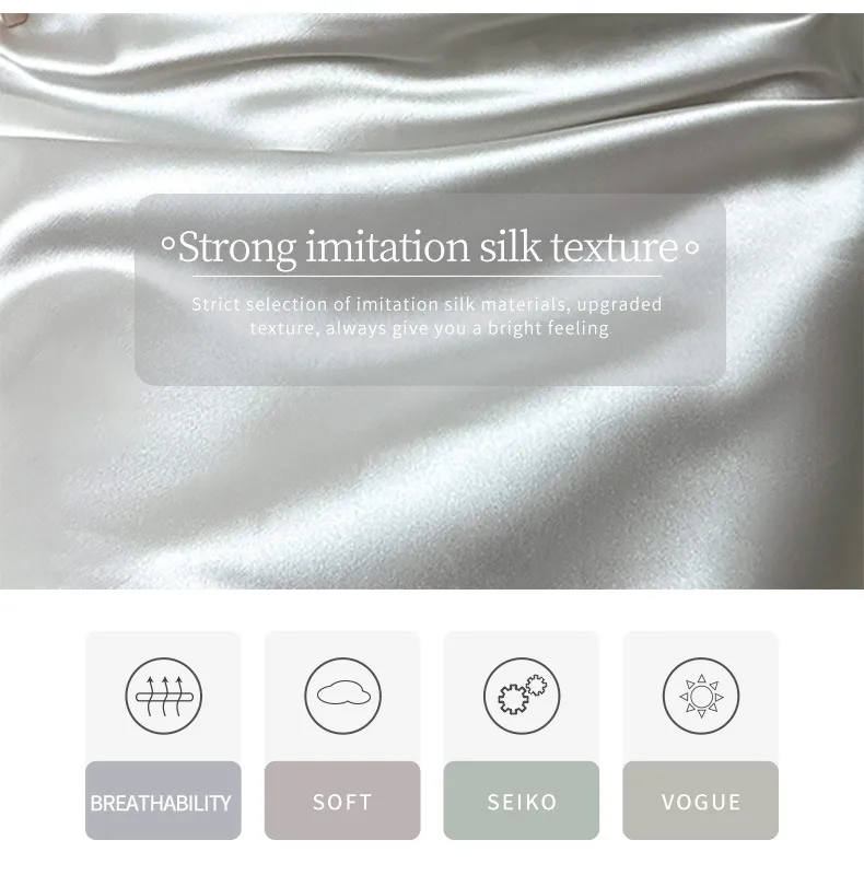 Thin Ice Silk Pajamas Women's Fashion Suspender Nightgown  Sexy Butterfly Spring And Summer Home Wear Comfortable Suspender Pajamas display picture 2