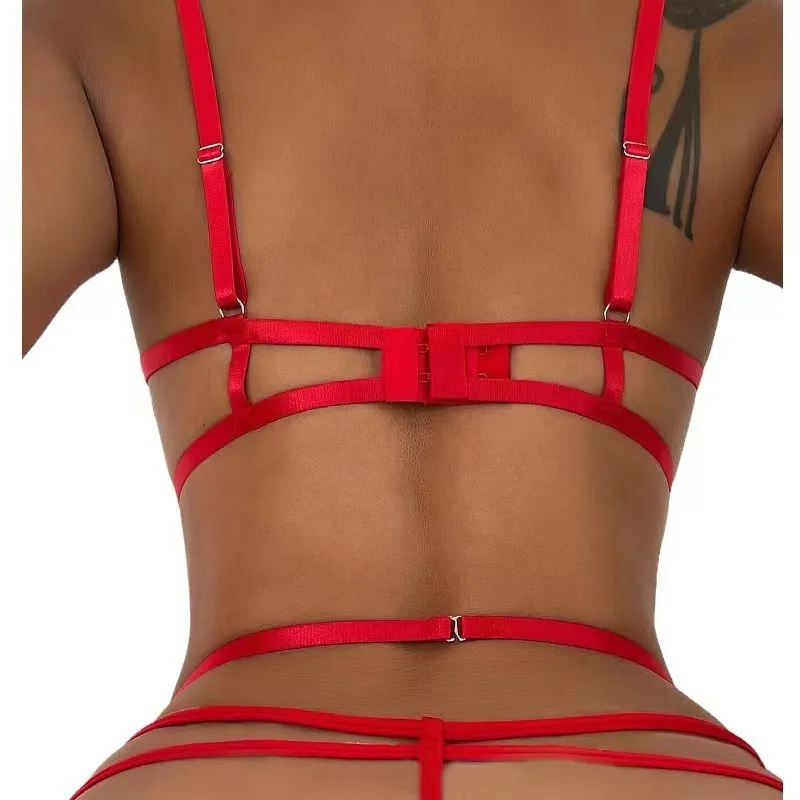 Foreign Trade Europe And The United States Sexy Underwear New Lace Transparent Temptation Jumpsuit Sexy Pajamas Wholesale Generation Of Fun Sleep display picture 11
