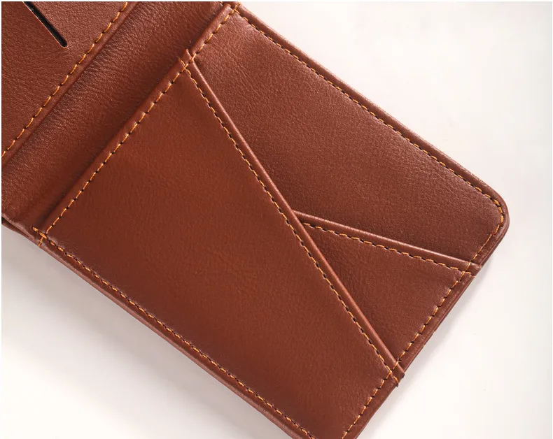 New  Men's Wallet Short Hot Selling Bag Ultra Light Coin Purse Vintage Casual Buckle Square Bag display picture 9