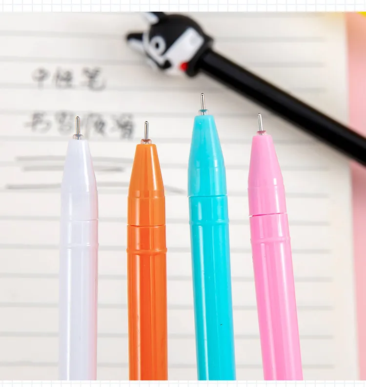Cute Pet Dog Gel Pen Cute Puppy Pen Student Stationery Gel Pen Wholesale Reward Prize Gift display picture 2