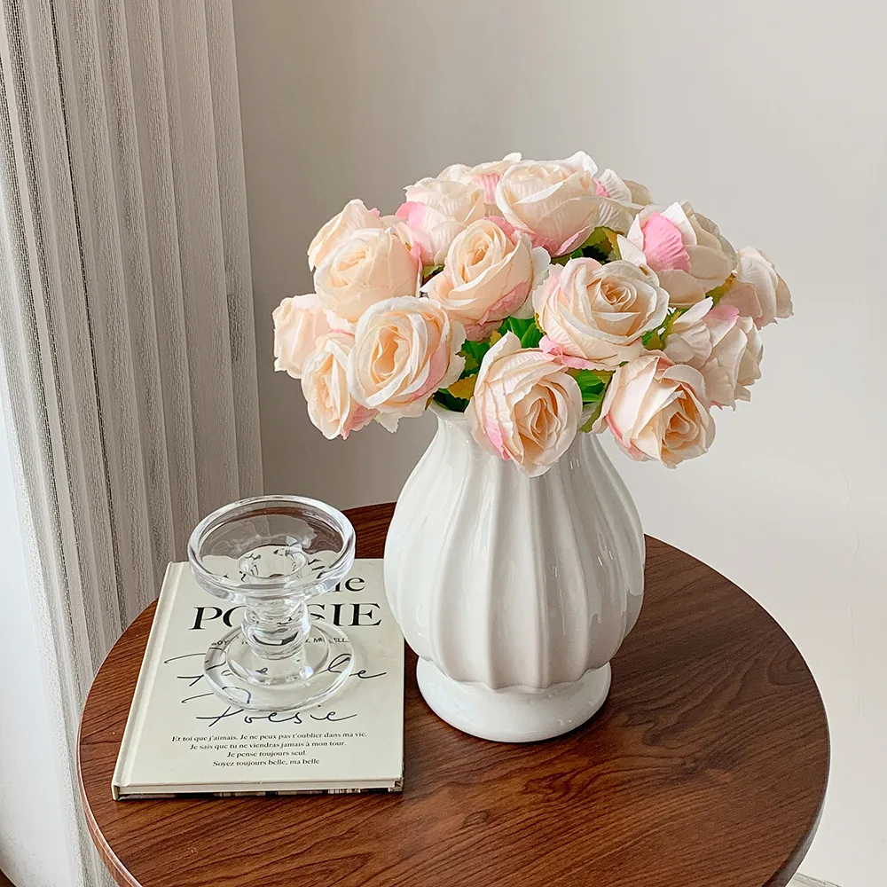 Teacher's Day Gift Cute Soft Silicone Rose Style Gel Pen Girl's Fun Flower Hand Account Pen Gift Pen display picture 8
