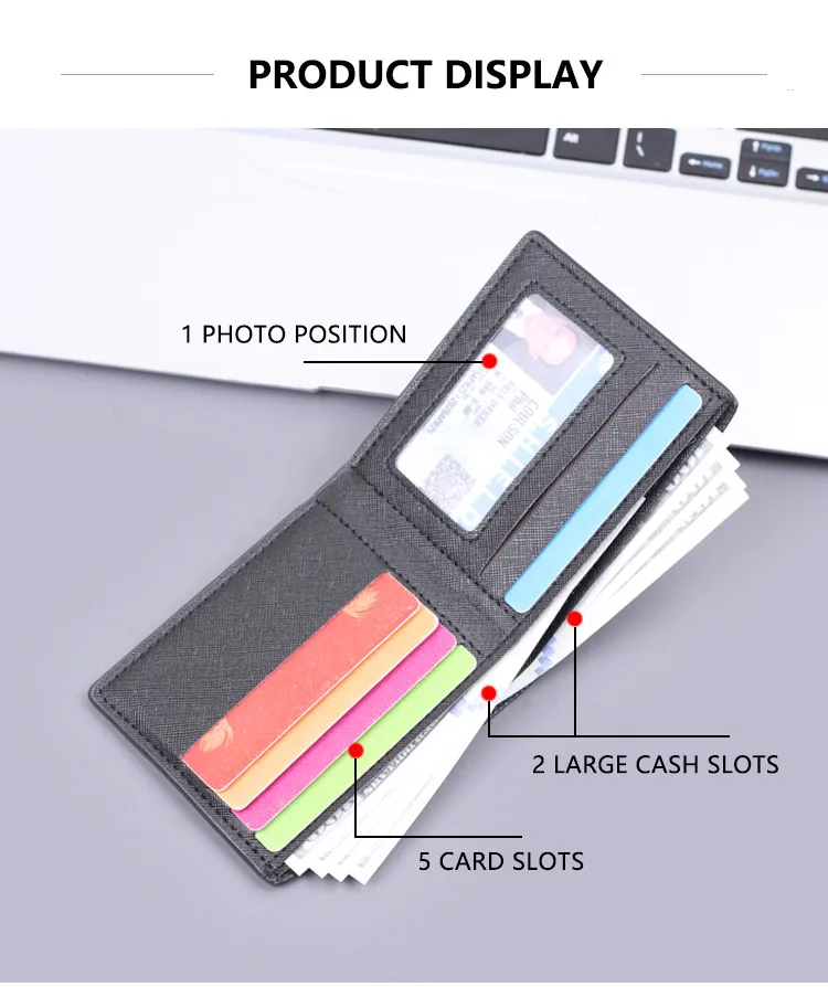 Men's Short Wallet Men's Dollar Bag Men's Wallet Vintage  Multi-card Stylish Wallet Wallet Wallet For Men display picture 4