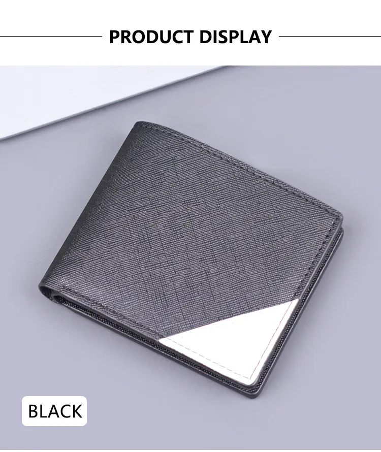 Men's Short Wallet Men's Dollar Bag Men's Wallet Vintage  Multi-card Stylish Wallet Wallet Wallet For Men display picture 7