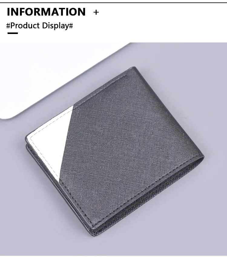 Men's Short Wallet Men's Dollar Bag Men's Wallet Vintage  Multi-card Stylish Wallet Wallet Wallet For Men display picture 10