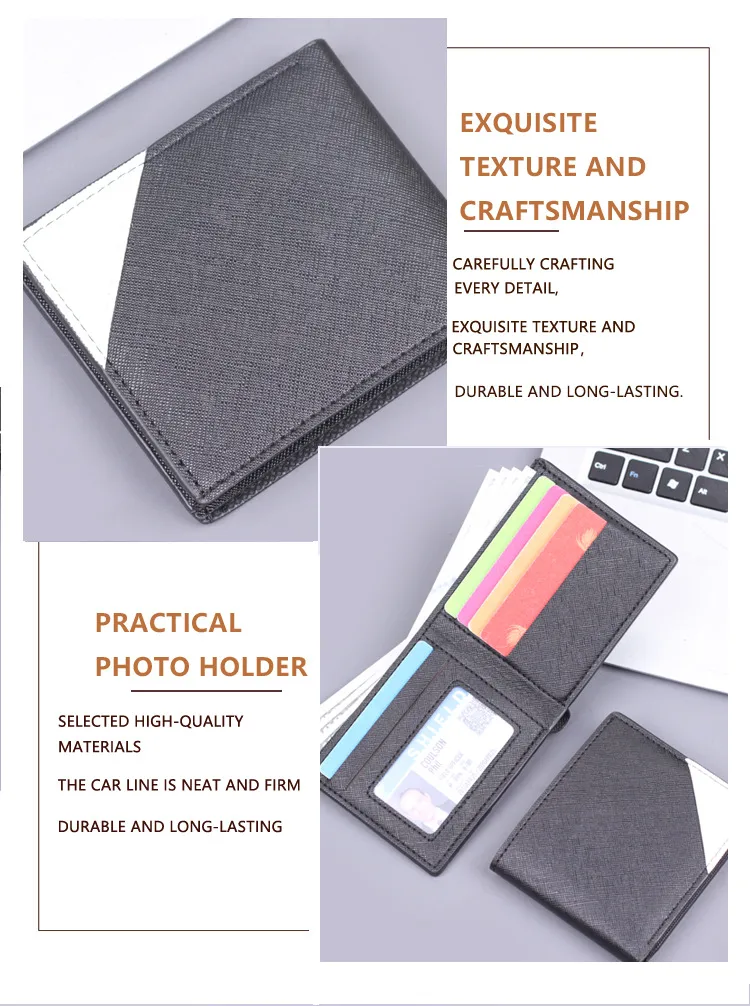 Men's Short Wallet Men's Dollar Bag Men's Wallet Vintage  Multi-card Stylish Wallet Wallet Wallet For Men display picture 17