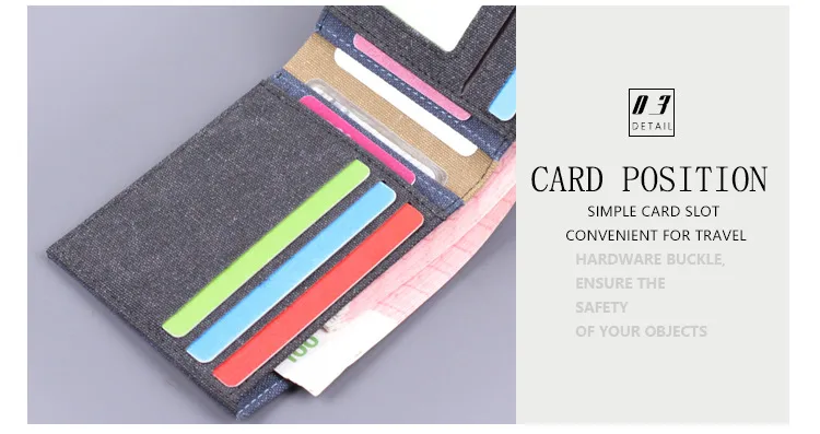Short Canvas Wallet Men's Foreign Trade Hot Sale New Wallet Man Men's Wallet 9 Card Men's Wallet display picture 16