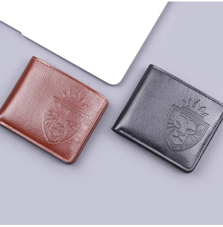 Men's Short Wallet Men's Wallet Dollar Bag  Wholesale Men's Wallet Card Bag New Menwallet display picture 9