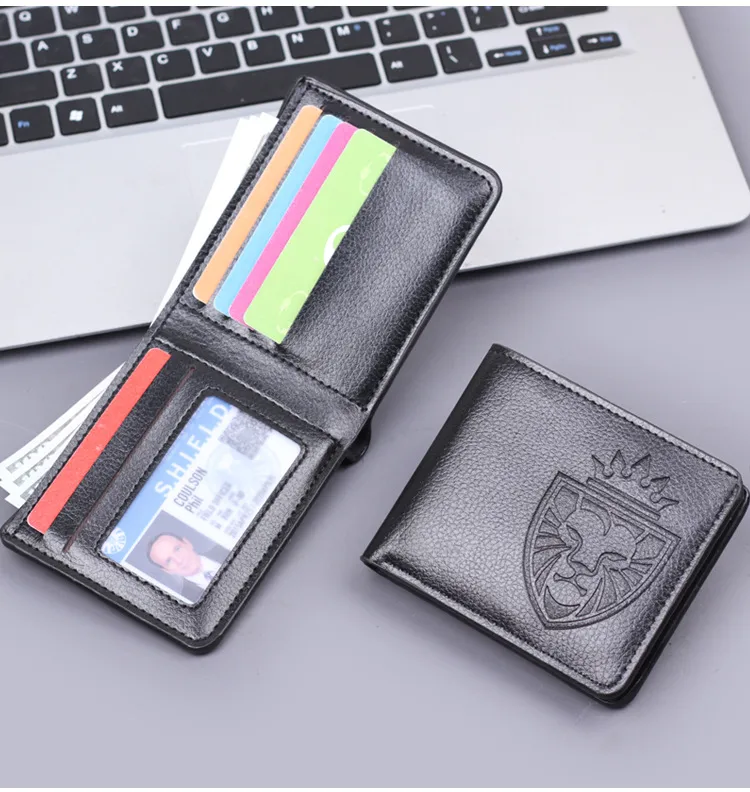 Men's Short Wallet Men's Wallet Dollar Bag  Wholesale Men's Wallet Card Bag New Menwallet display picture 11