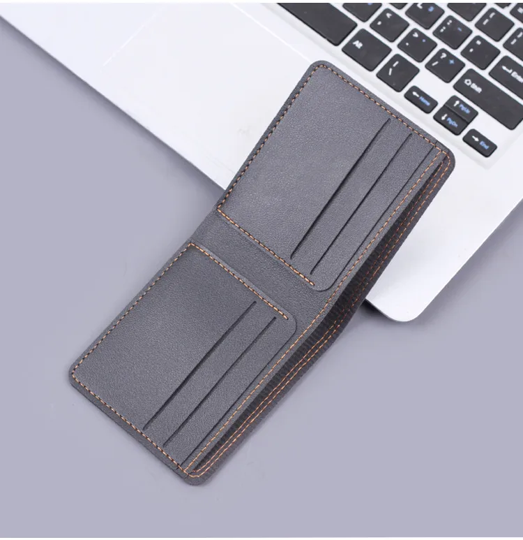 Men's Short Wallet Men's Card Holder Men's Wallet Men's Small Wallet US Dollar Bag   In Stock display picture 5
