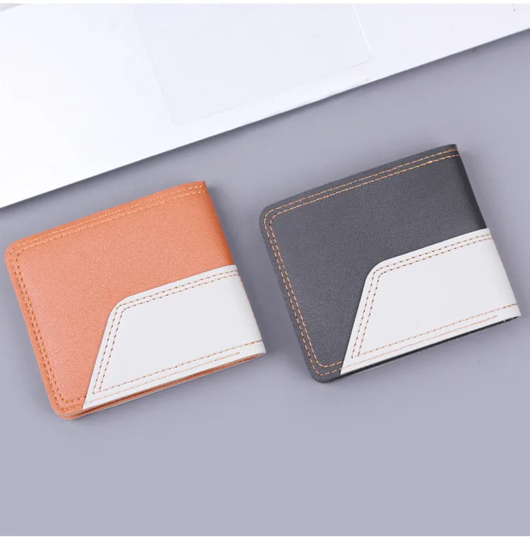 Men's Short Wallet Men's Card Holder Men's Wallet Men's Small Wallet US Dollar Bag   In Stock display picture 10