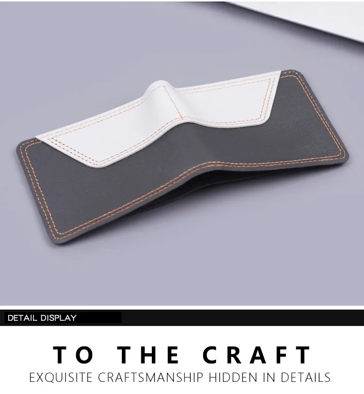 Men's Short Wallet Men's Card Holder Men's Wallet Men's Small Wallet US Dollar Bag   In Stock display picture 13