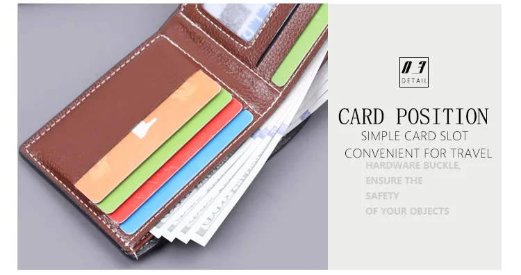 Wallet Men's Short Men's Ultra-thin Wallet New  Casual Men's Wallet Card Bag Integrated In Stock Wholesale display picture 15