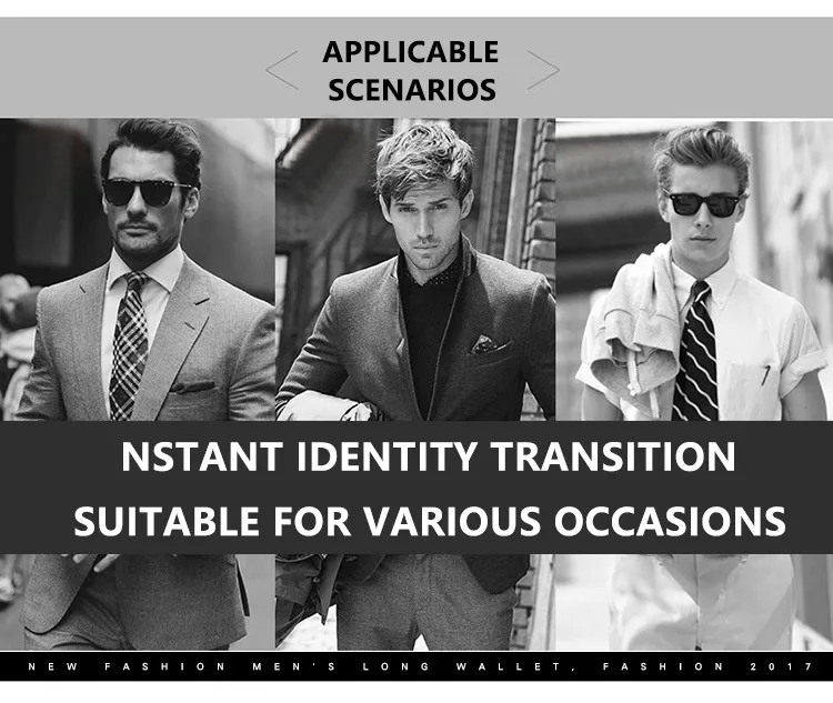 Short Men's Wallet Men's Card Holder New Men's College Students 9 Card Wallet Card Holder Simple Wholesale display picture 6