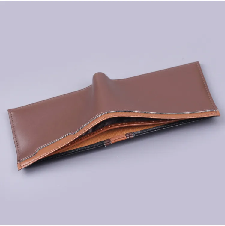 Short Men's Wallet Men's Card Holder New Men's College Students 9 Card Wallet Card Holder Simple Wholesale display picture 13
