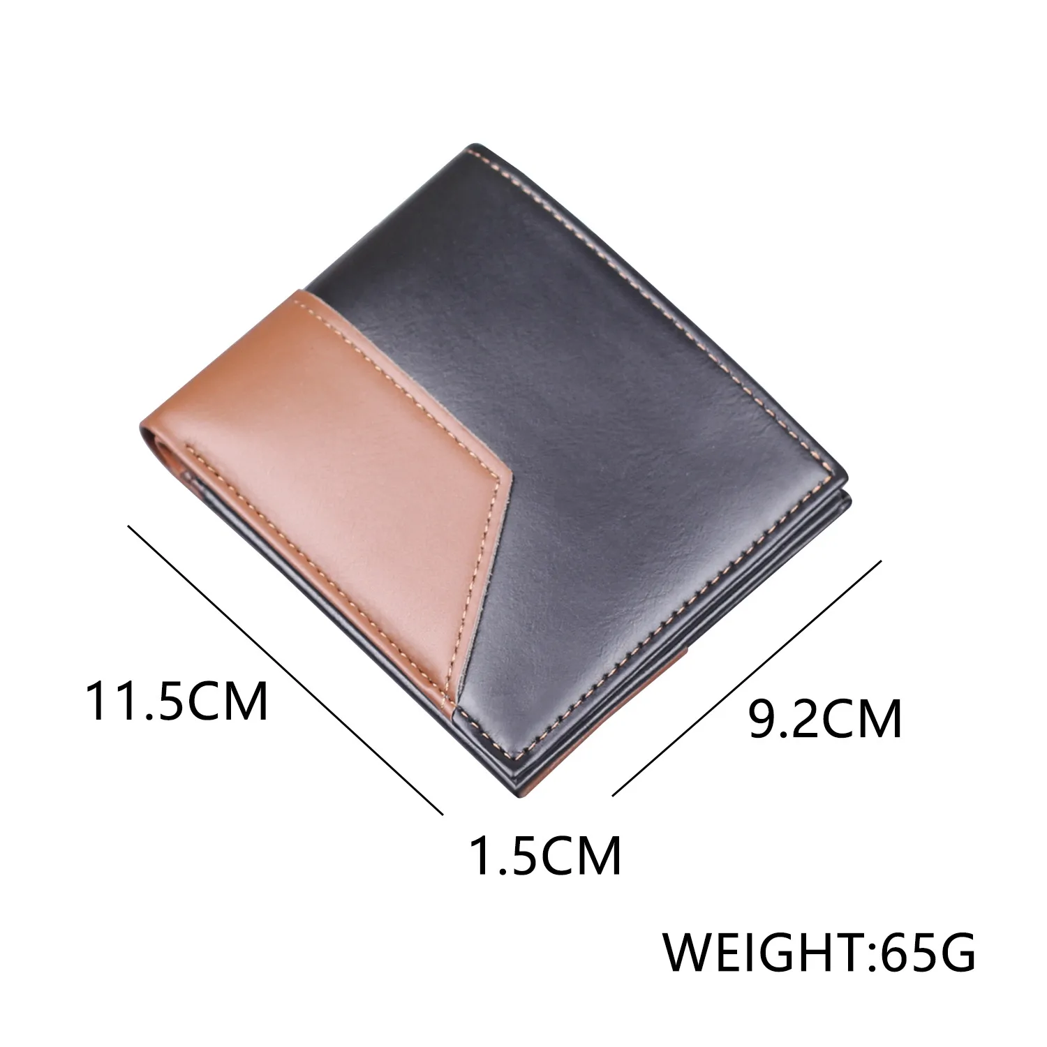 Wallet Men's High-end Sense Men's Short Wallet Men's Wallet 9-Card  Card Holder Wallet Multi-Card Holder display picture 20