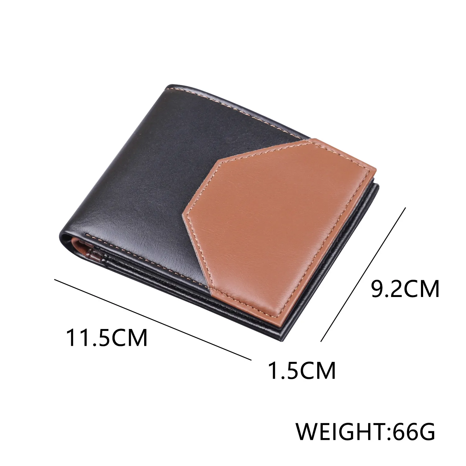 Men's Wallet Men's Short Wallet Card Holder Two-in-One Men's Wallet  New Men's Multi-Card Holder Wallet display picture 20
