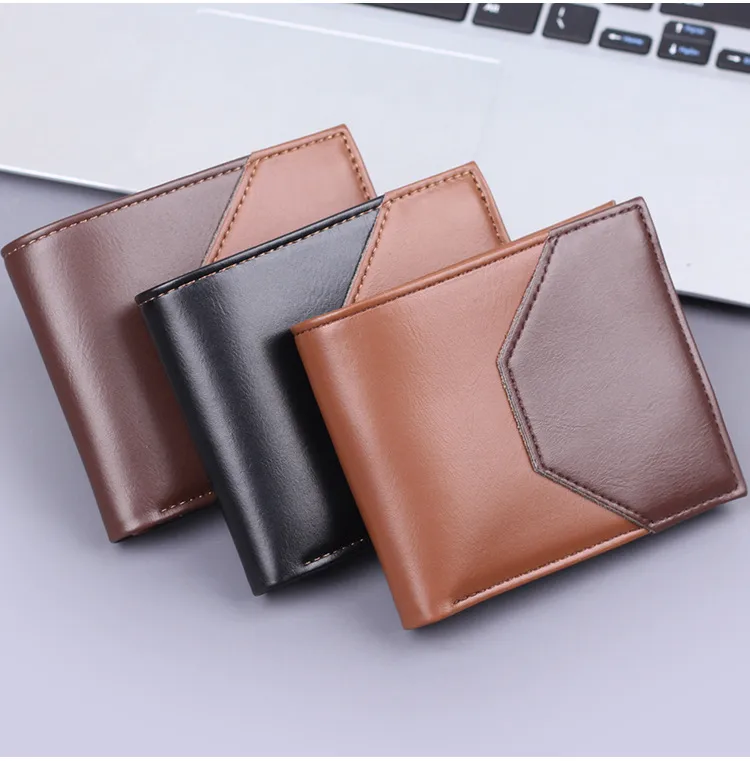 Men's Wallet Men's Short Wallet Card Holder Two-in-One Men's Wallet  New Men's Multi-Card Holder Wallet display picture 15