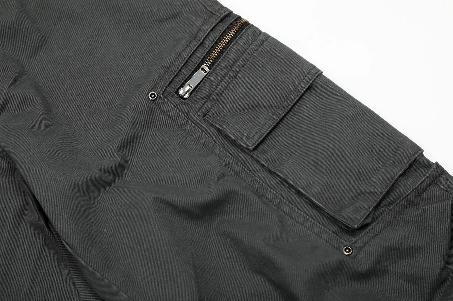 Jiayiku Men's  High-end Feeling Duffy Handsome American Retro Washed Crowdclothes Trendy Brand Machete Wide-leg Casual Pants display picture 8