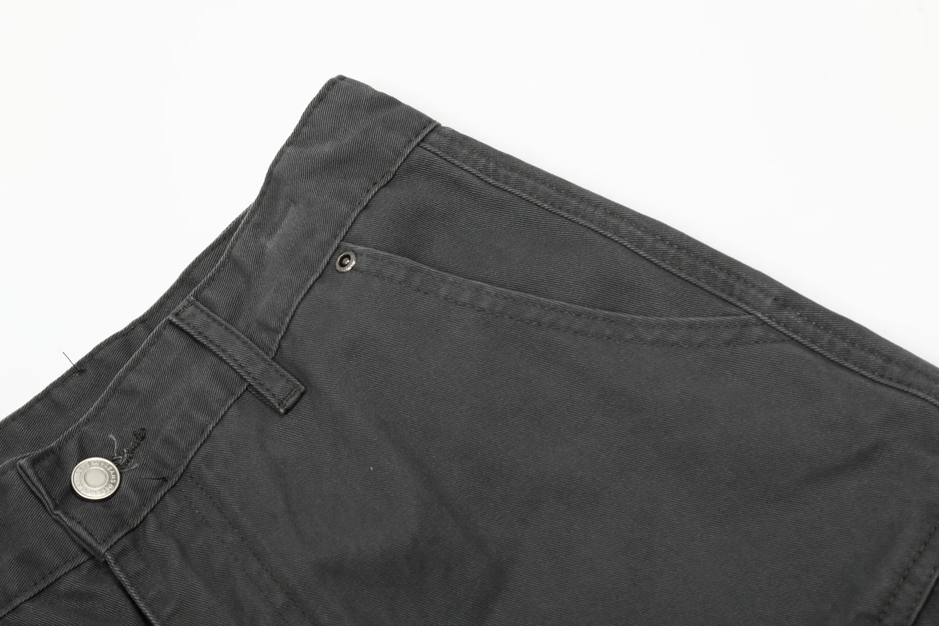 Jiayiku Men's  High-end Feeling Duffy Handsome American Retro Washed Crowdclothes Trendy Brand Machete Wide-leg Casual Pants display picture 9