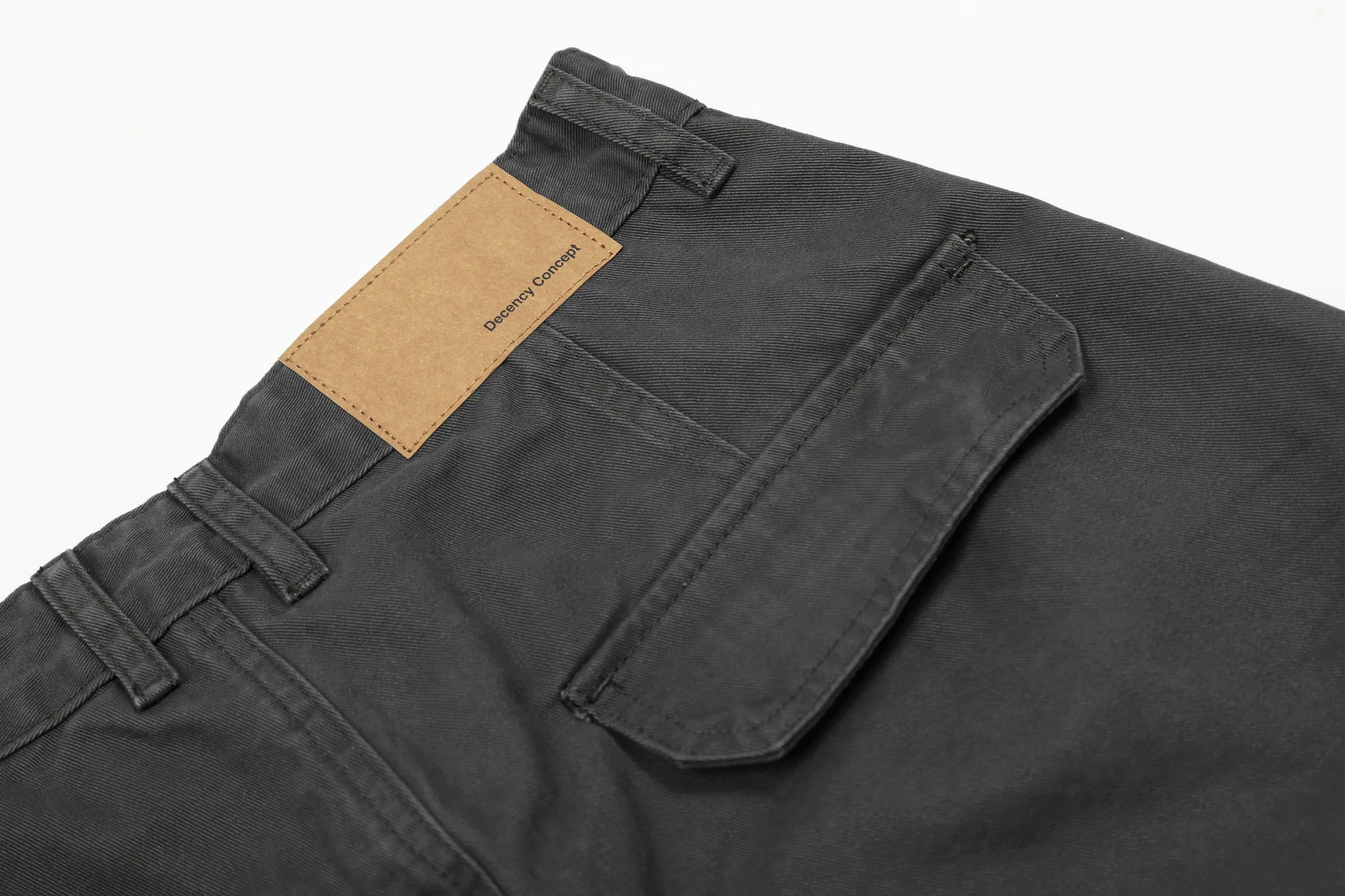 Jiayiku Men's  High-end Feeling Duffy Handsome American Retro Washed Crowdclothes Trendy Brand Machete Wide-leg Casual Pants display picture 12